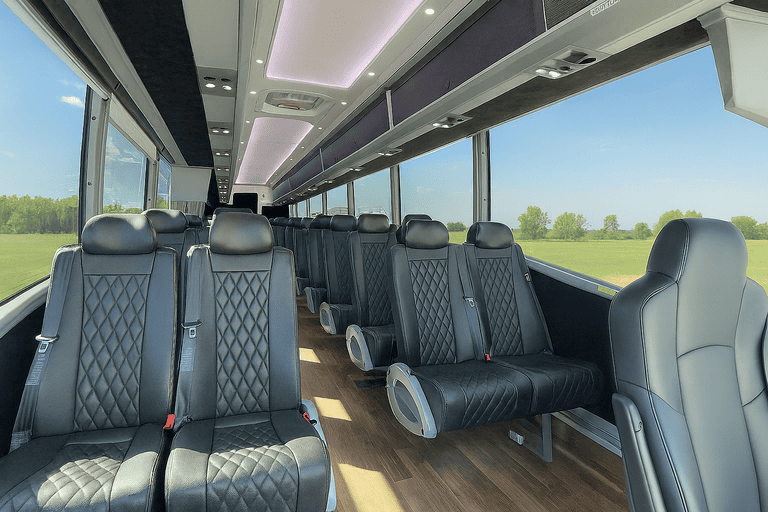 coach bus in Coconut Creek